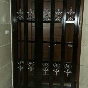11 نمونه حفاظ پشت درب آپارتمان ریلی