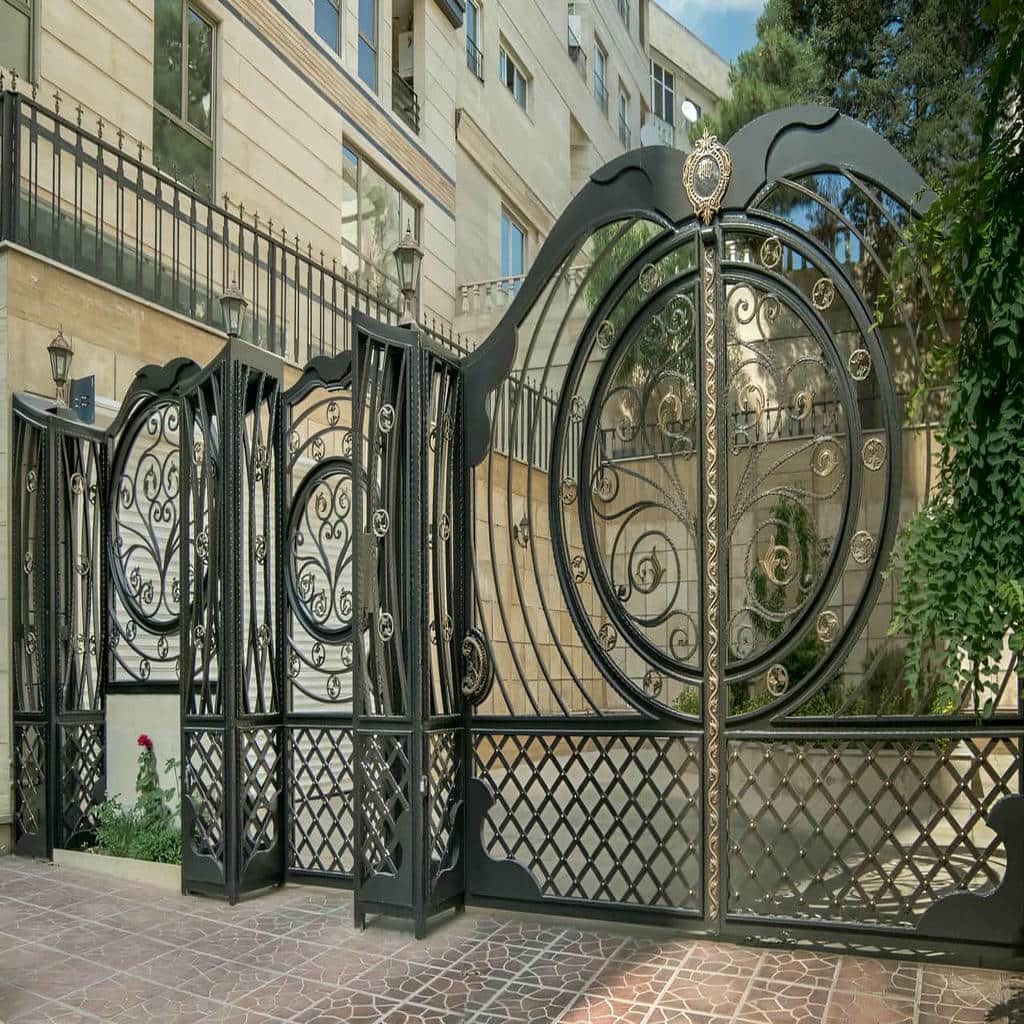 درب ویلایی آهنی ضد زنگ مناسب خرید ورودی ویلا