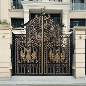 9 مدل درب پارکینگ لولایی ستون دار