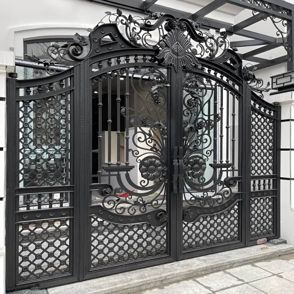 درب پارکینگ CNC پنل فلزی مناسب تولید سفارشی