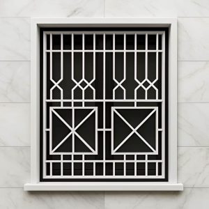 11 نمونه حفاظ پنجره طرح دار لیزری