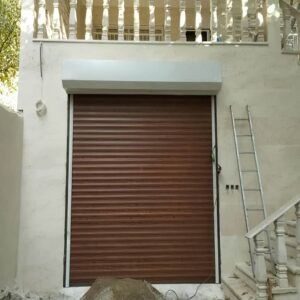 کرکره برقی ریموت دار برای ورودی خانه و آپارتمان