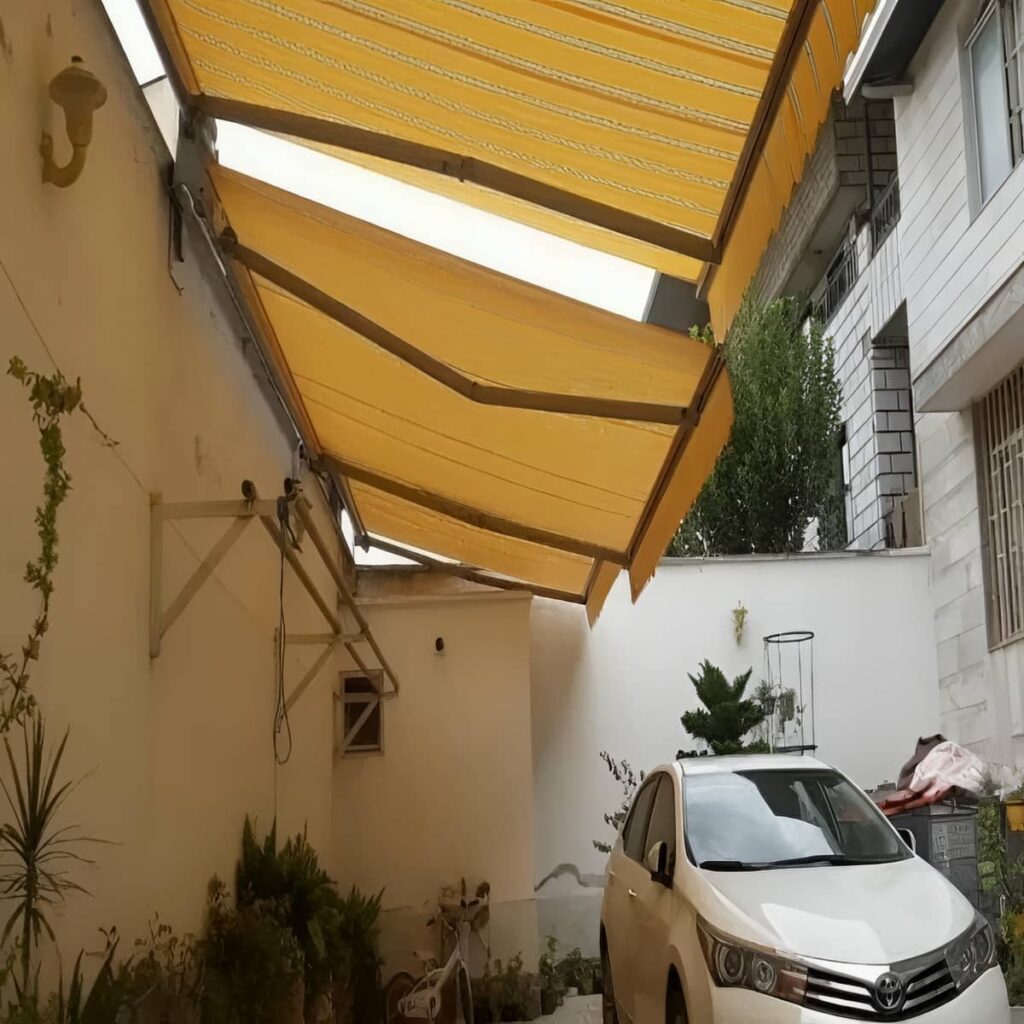 سایبان پارکینگ سازه مقاوم محیطی