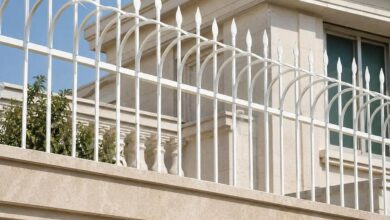 حفاظ سرنیزه ای فلزی با تراکم سفارشی