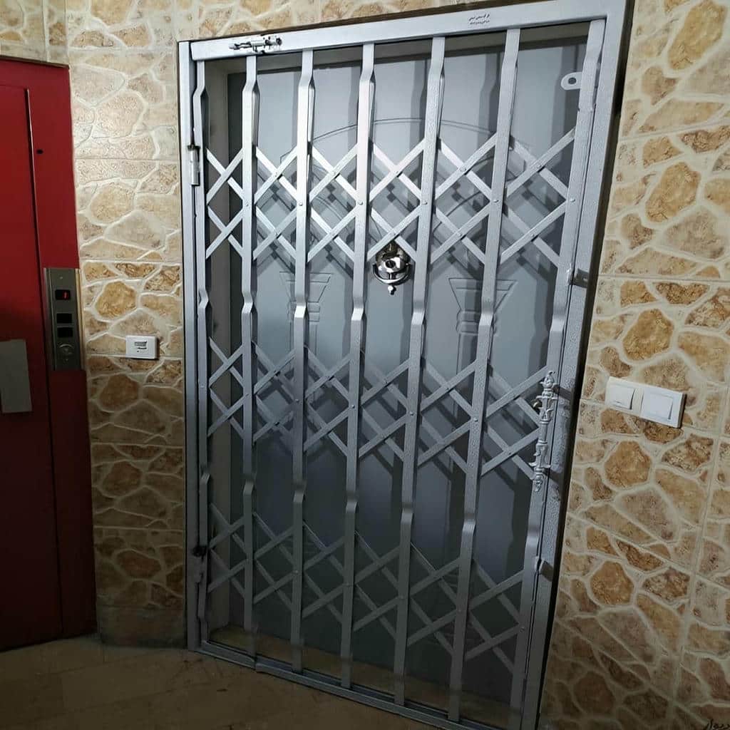 حفاظ آکاردئونی قزوین با قفل مقاوم