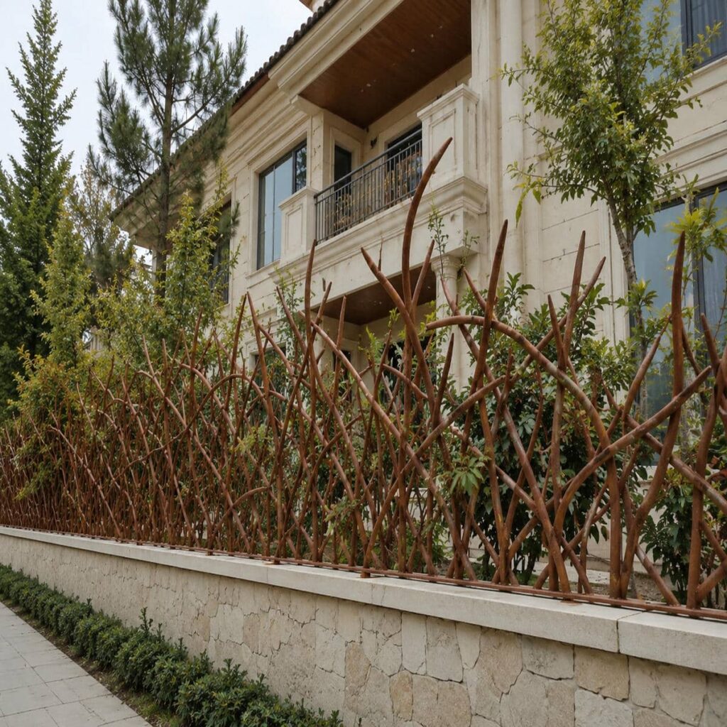 حفاظ سرنیزه ای ساختمان قزوین