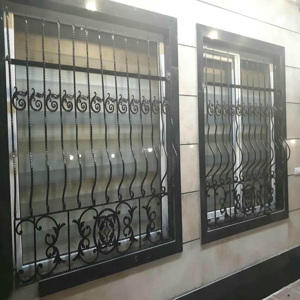حفاظ پنجره آهنی استان مازندران با طرح مشبک