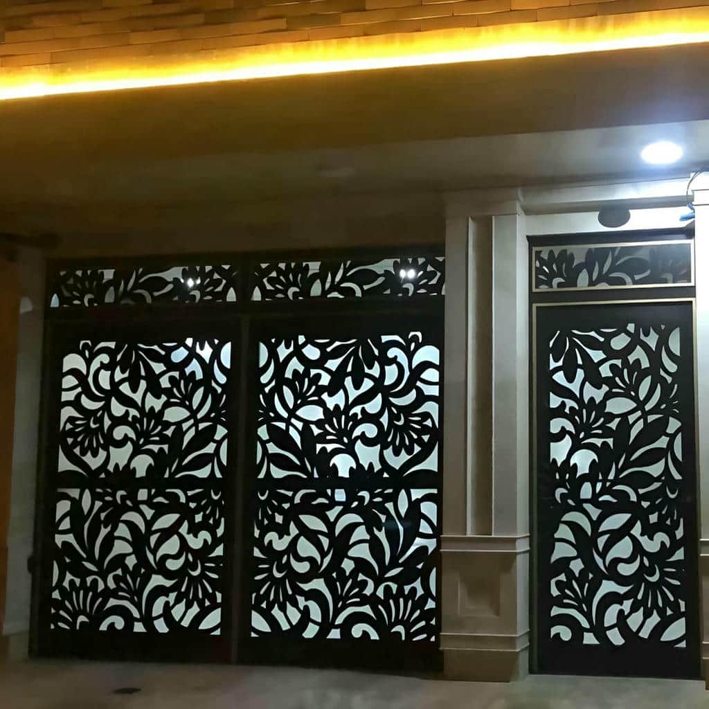 درب آهنی ویلایی استان کرمان با پوشش مقاوم