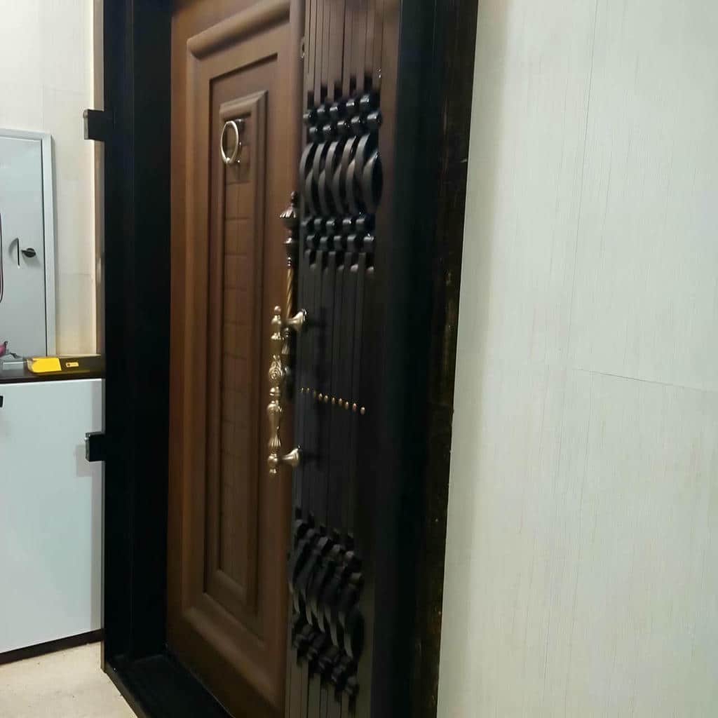 درب فلزی تاشو با پوشش مقاوم استان کردستان درب فلزی تاشو با پوشش مقاوم استان کردستان
