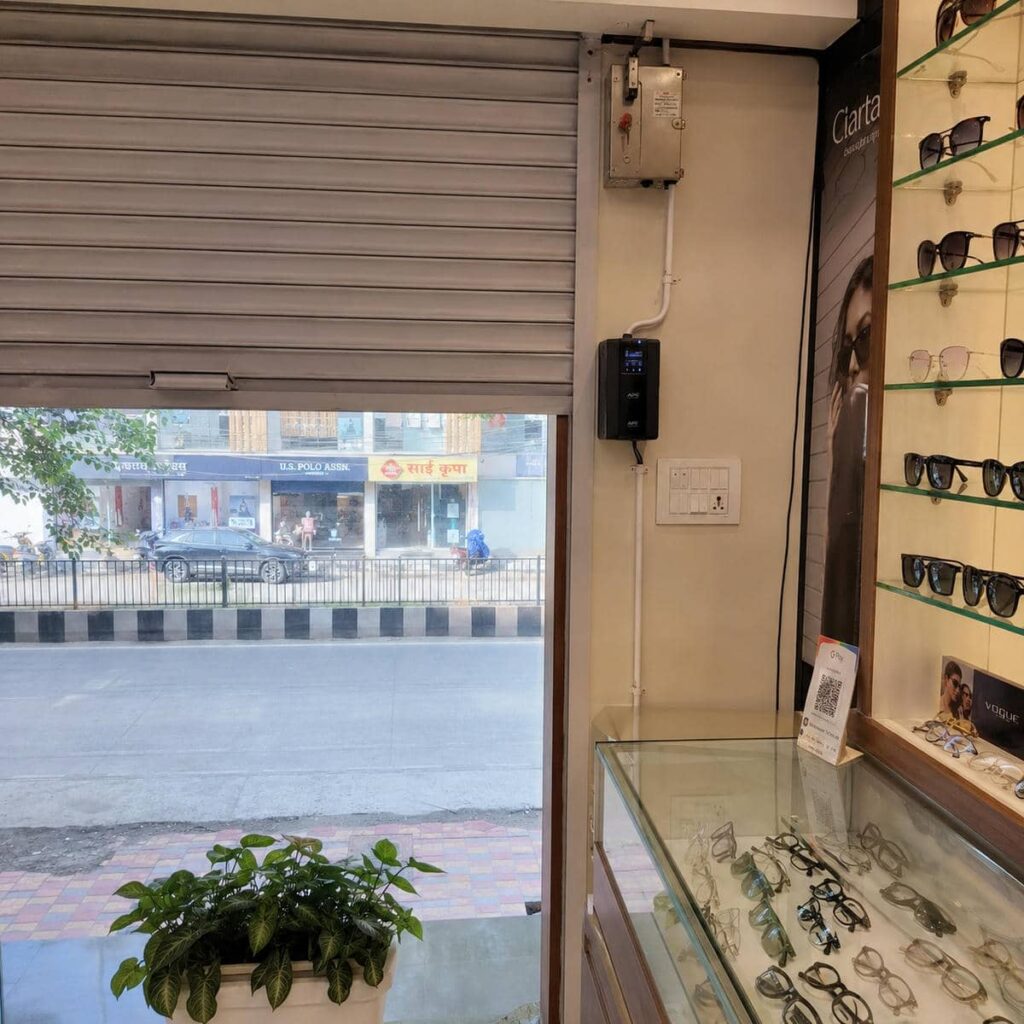 درب کرکره ای اتوماتیک ورودی تجاری