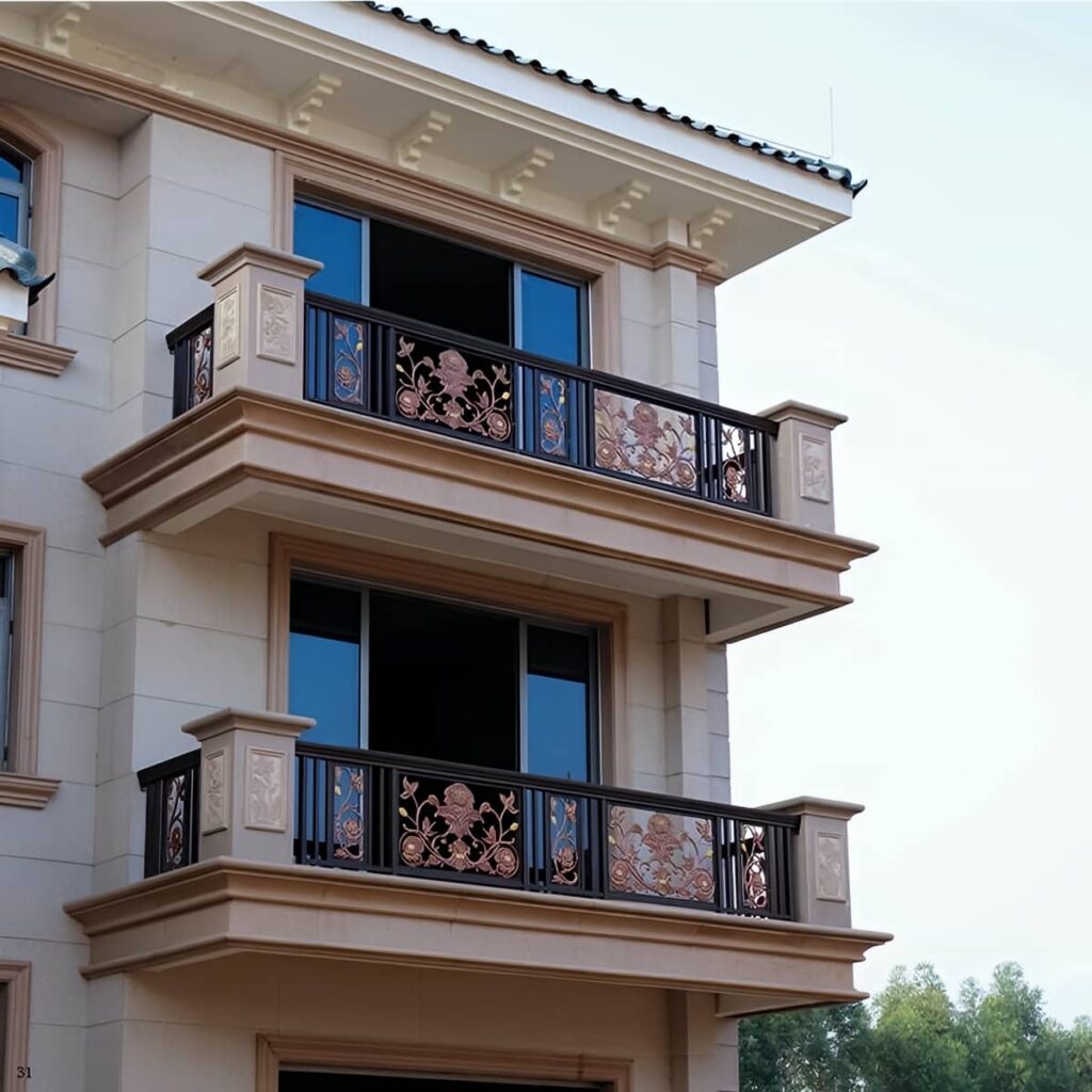مدل نرده بالکن ویلایی