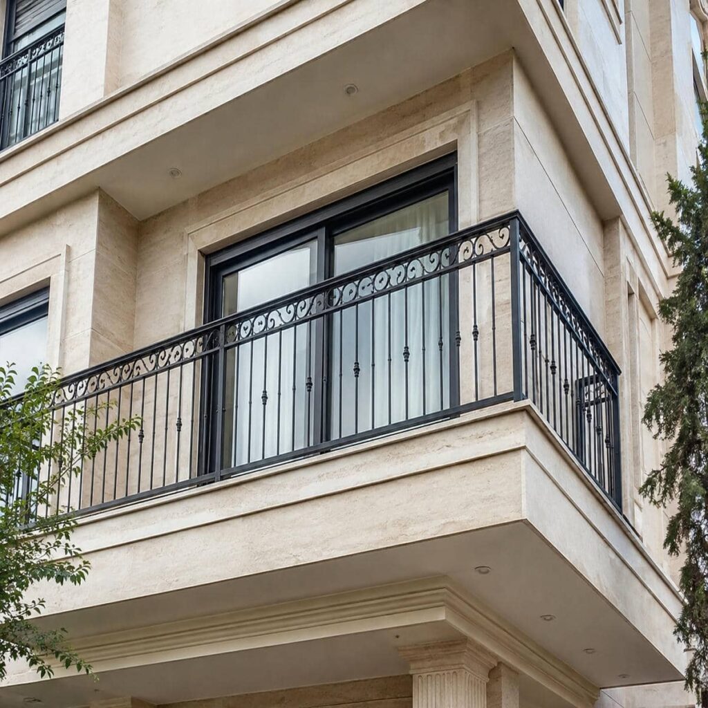 نرده تراس مدرن یاسوج