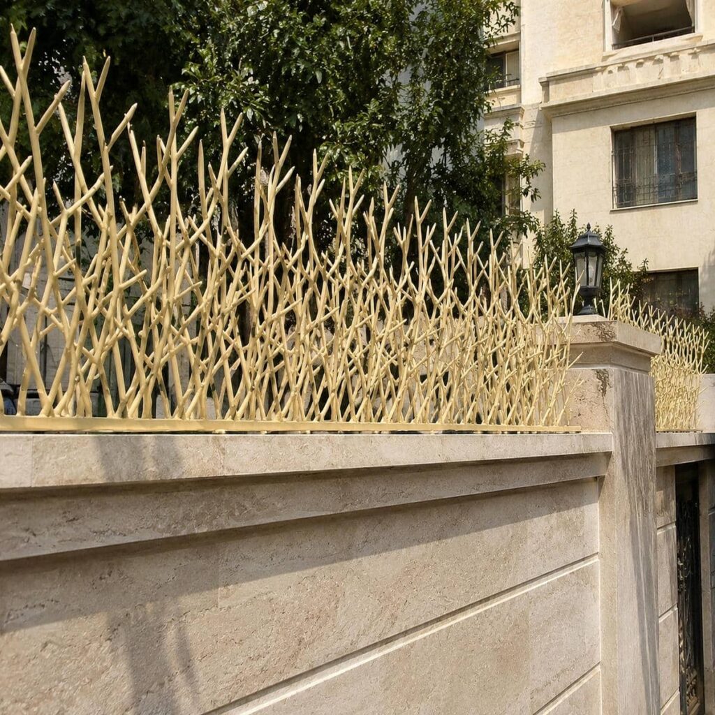 نرده دیواری مقاوم ساختمان