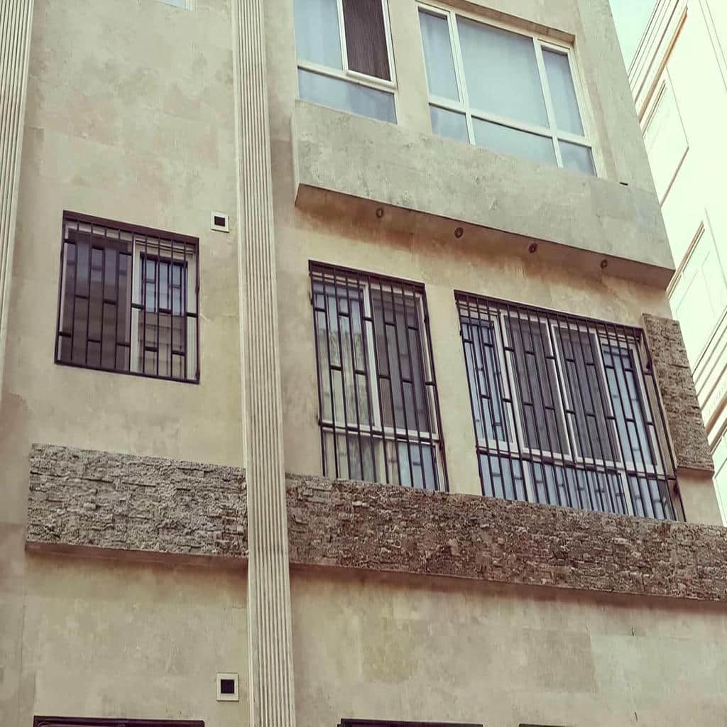 نرده پنجره یاسوج با طراحی سفارشی