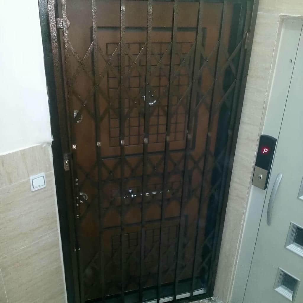گارد آکاردئونی همدان با طراحی تاشو