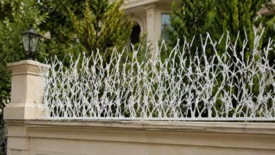 حفاظ دیوار بندرعباس شاخ گوزنی فلزی