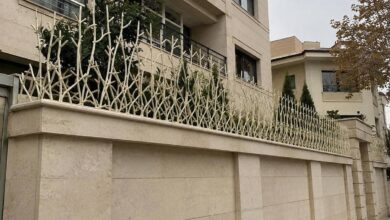 حفاظ دیوار فلزی اصفهان با پوشش مقاوم