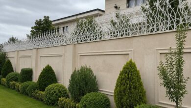 حفاظ دیوار فلزی شاخ گوزنی استان گیلان
