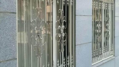 حفاظ پنجره آهنی استان چهارمحال و بختیاری با پوشش مقاوم