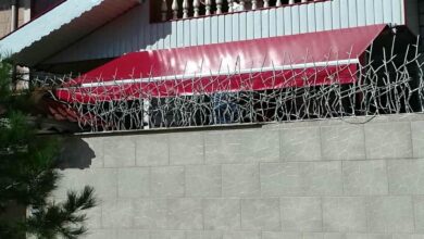 سایبان برقی بازویی استان سیستان و بلوچستان با پوشش مقاوم