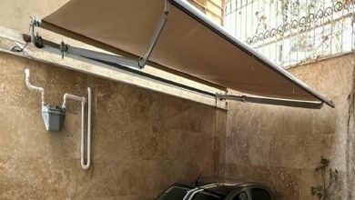 سایبان برقی بندرعباس با پوشش مقاوم فضای باز