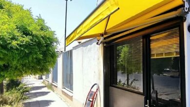 سایبان برقی مدرن اردبیل