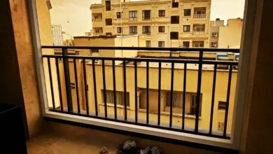 نرده بالکن فلزی استان مازندران با طراحی تراس