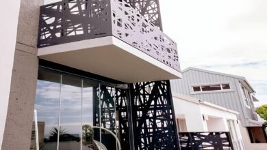 نرده بالکن فلزی بوشهر با طراحی مدرن