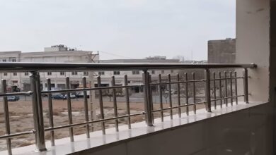 نرده بالکن فلزی سنندج طراحی مدرن