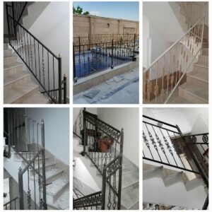 نرده راه پله در ایلام با خدمات سفارش و اجرا