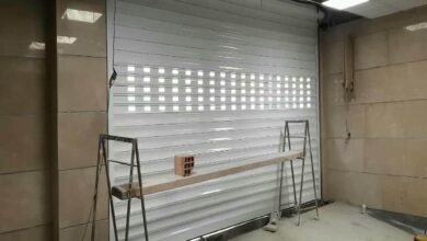 کرکره برقی کرمان ورودی پارکینگ مدرن